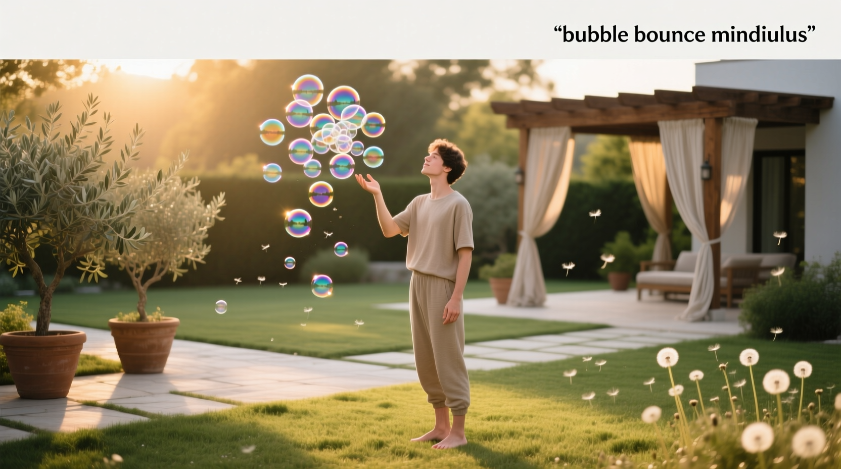 bubble bounce mindfulness for kids