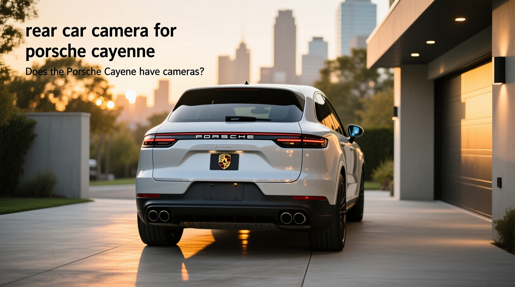 How to Choose Rear Car Camera for Porsche Cayenne: Buying Guide