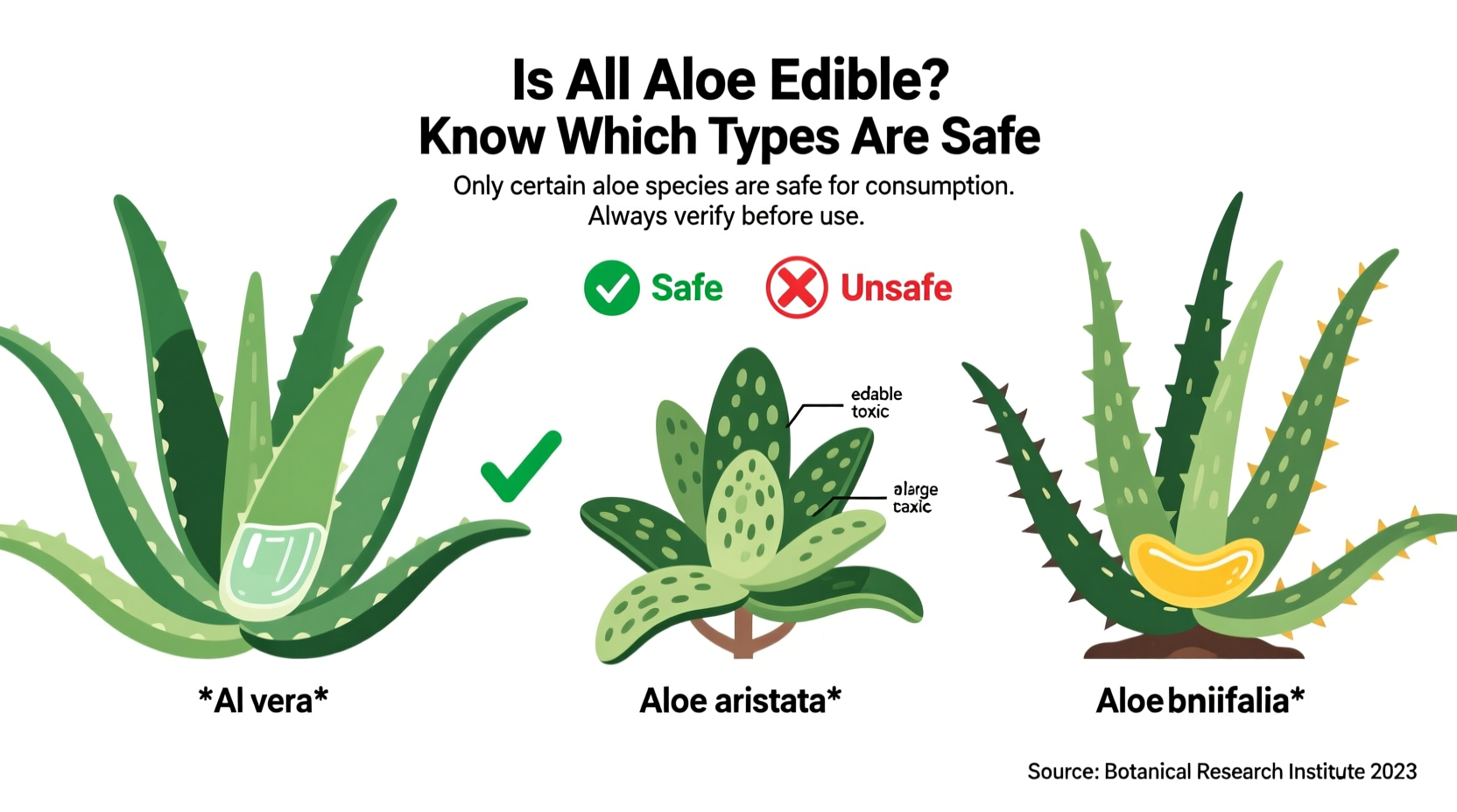 Is All Aloe Edible? Know Which Types Are Safe
