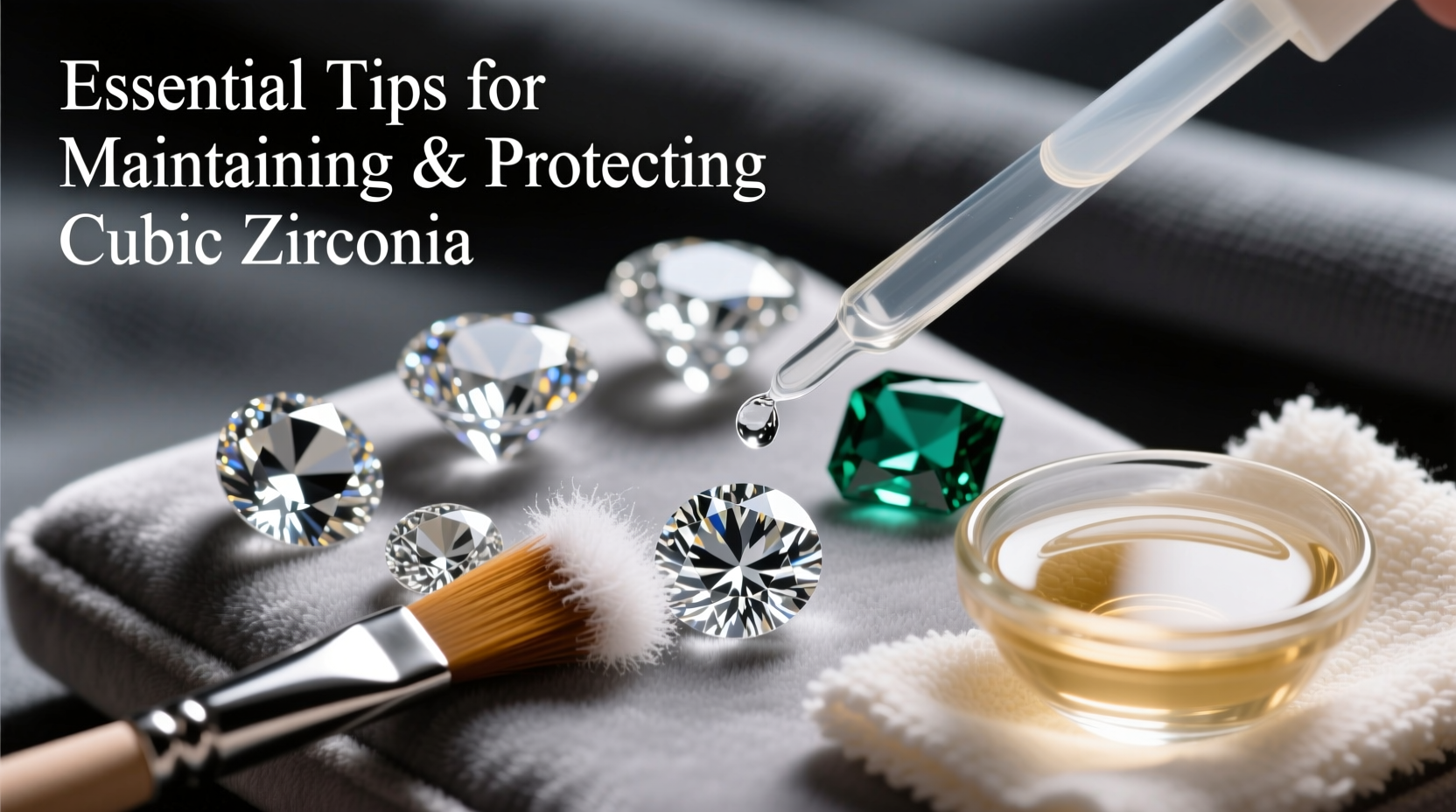 essential tips for maintaining and protecting your cubic zirconia gemstones at home