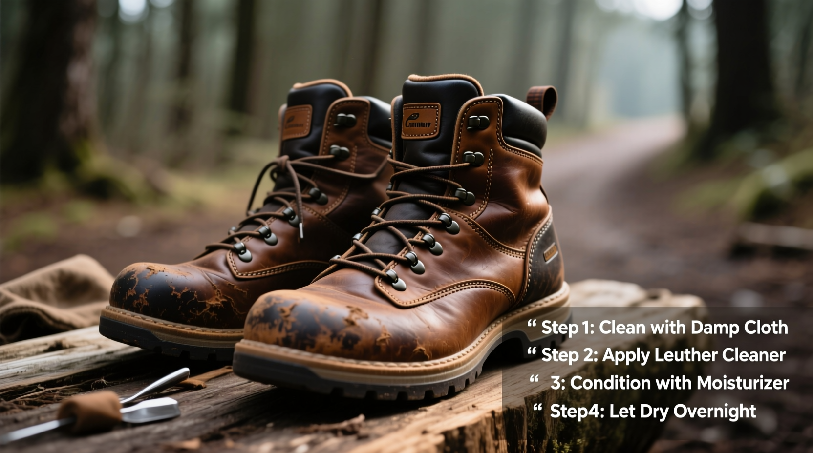 leather hiking boots maintenance