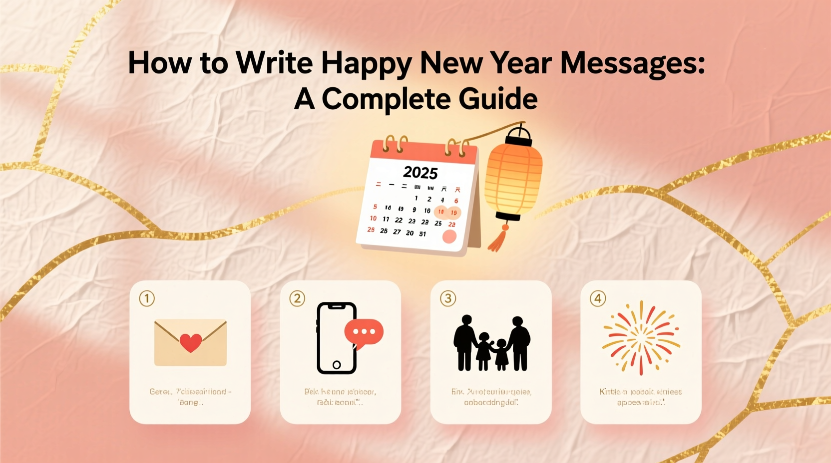 how to write a happy new year messages