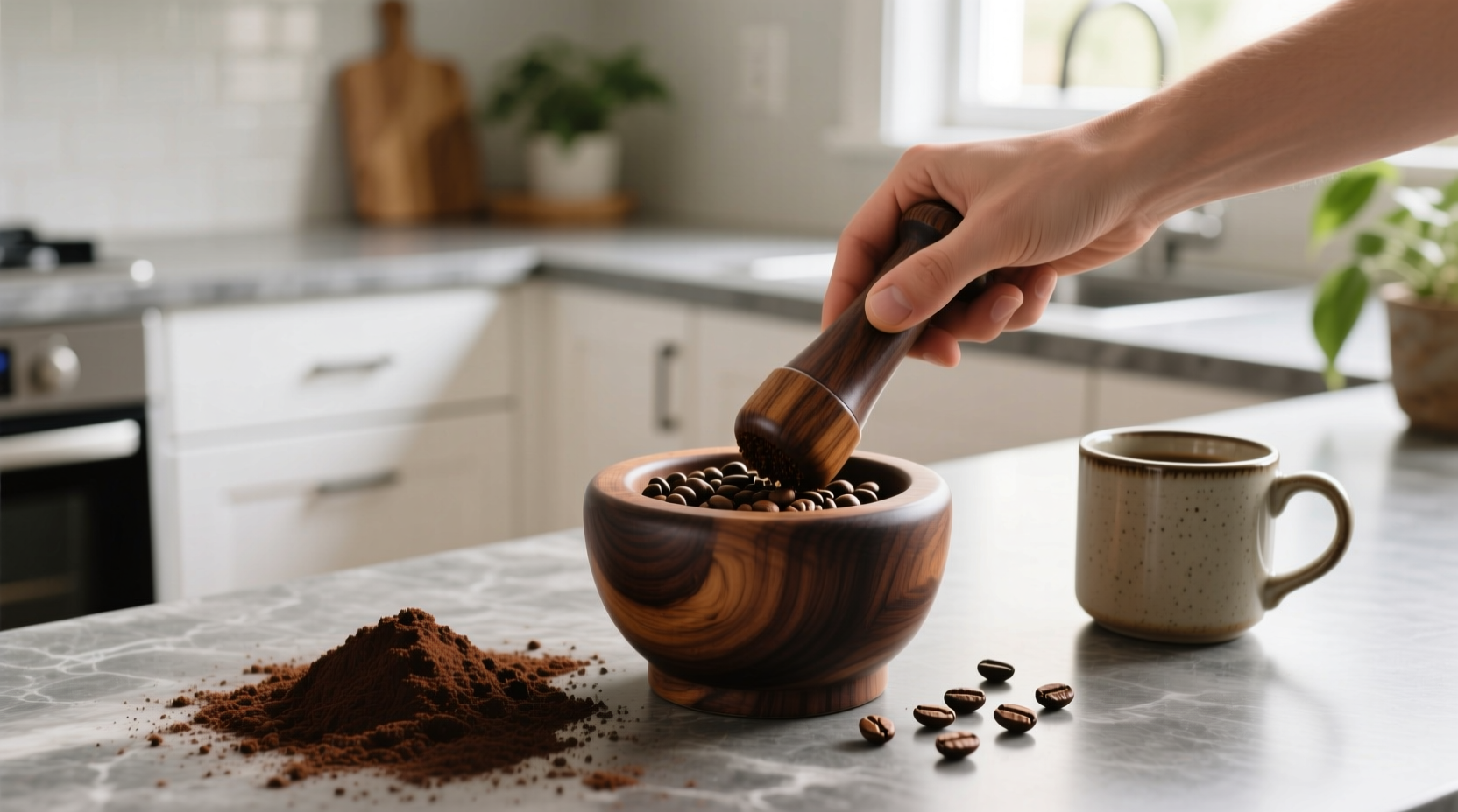 how do i grind coffee without a coffee grinder