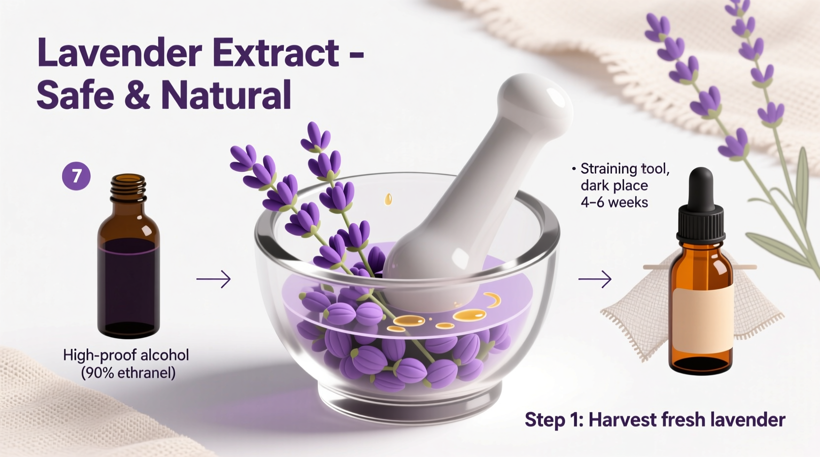 how to make lavender extract