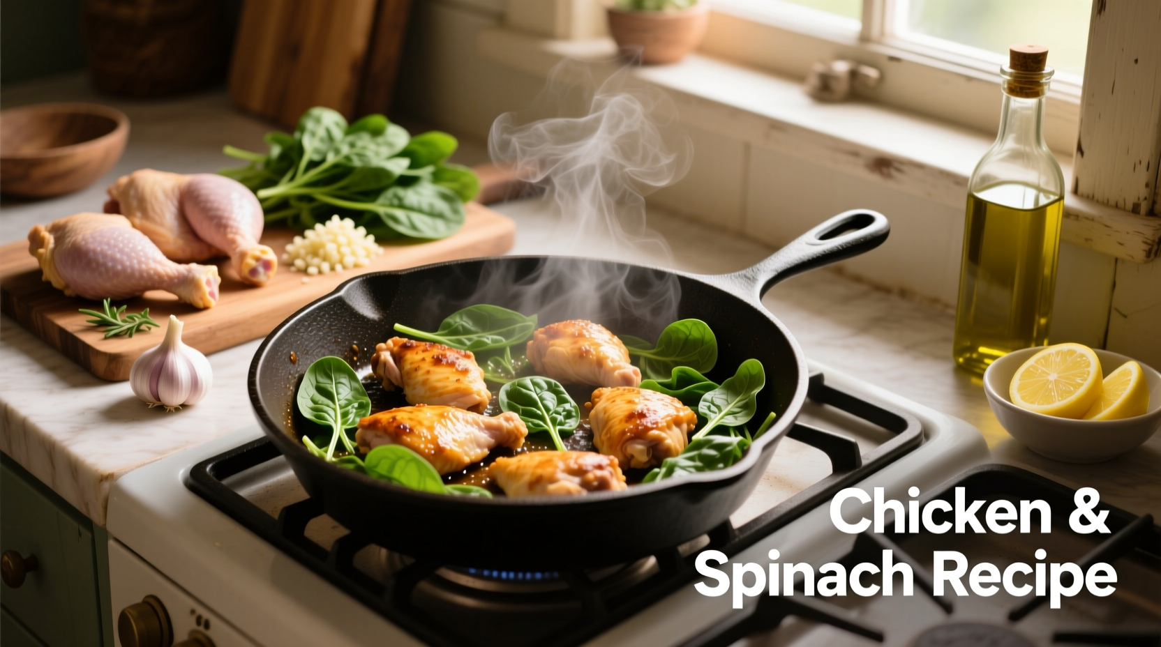 Perfect Chicken and Spinach Recipe: 30-Minute Healthy Dinner