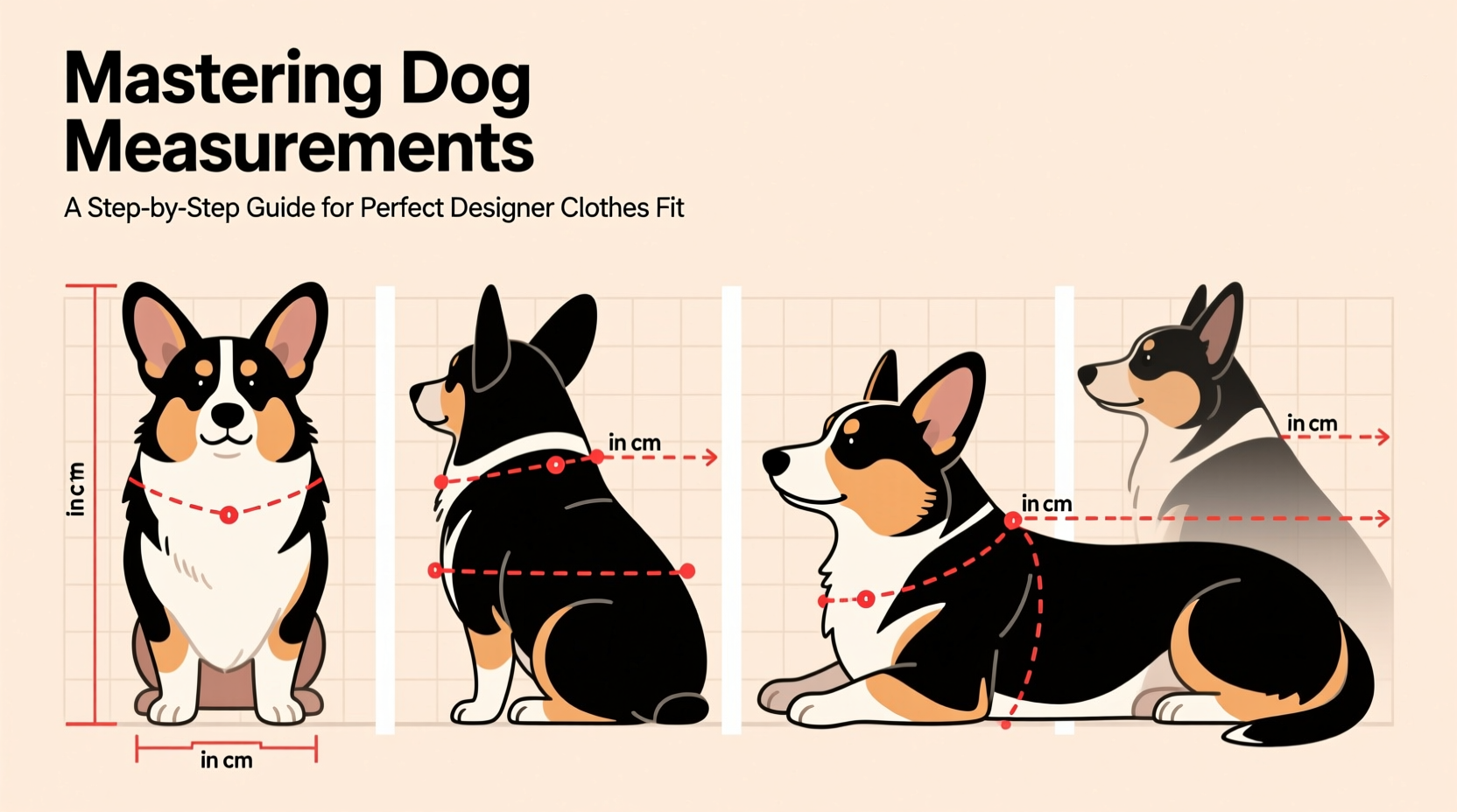 mastering dog measurements a step by step guide for perfect designer clothes fit