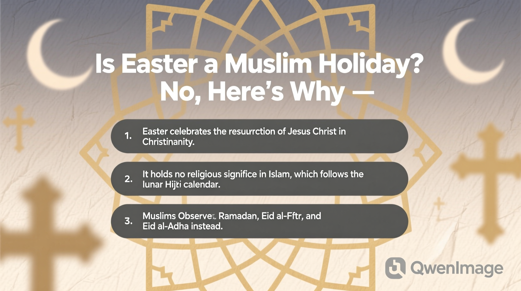 is easter a muslim holiday