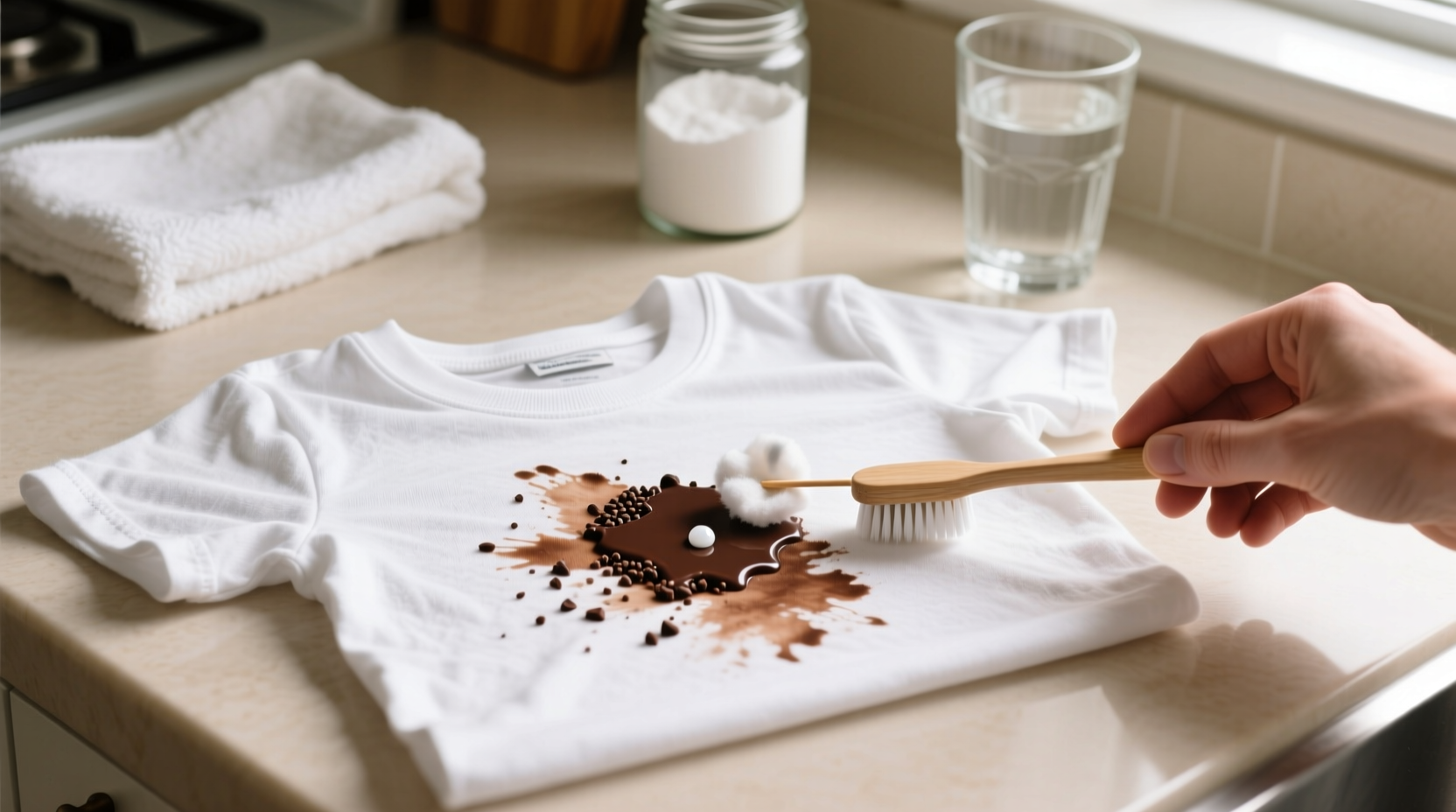 how to get chocolate stains out of clothing carpet an