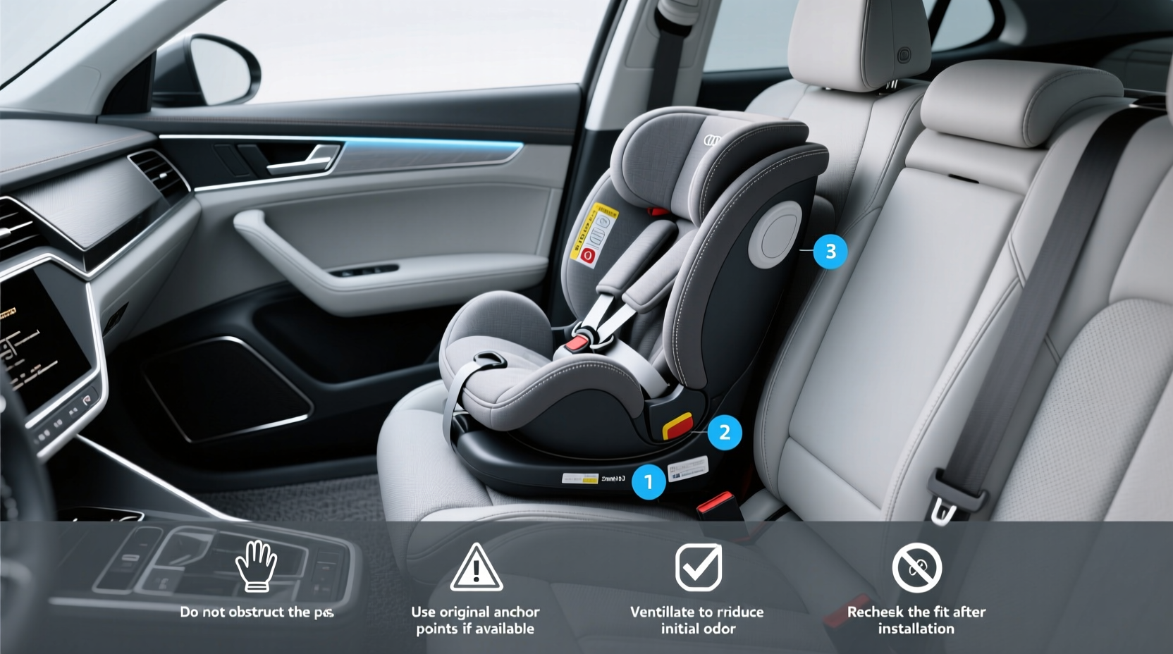 audi q3 child car seat