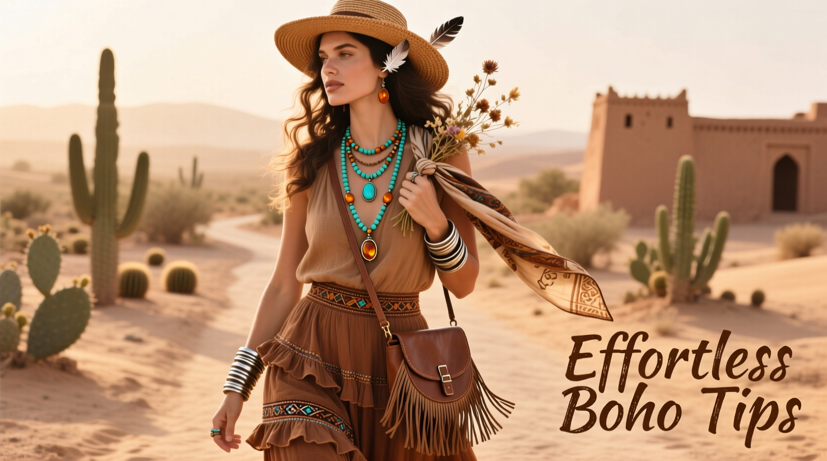 effortless tips to accessorize a bohemian skirt set for a unique boho look