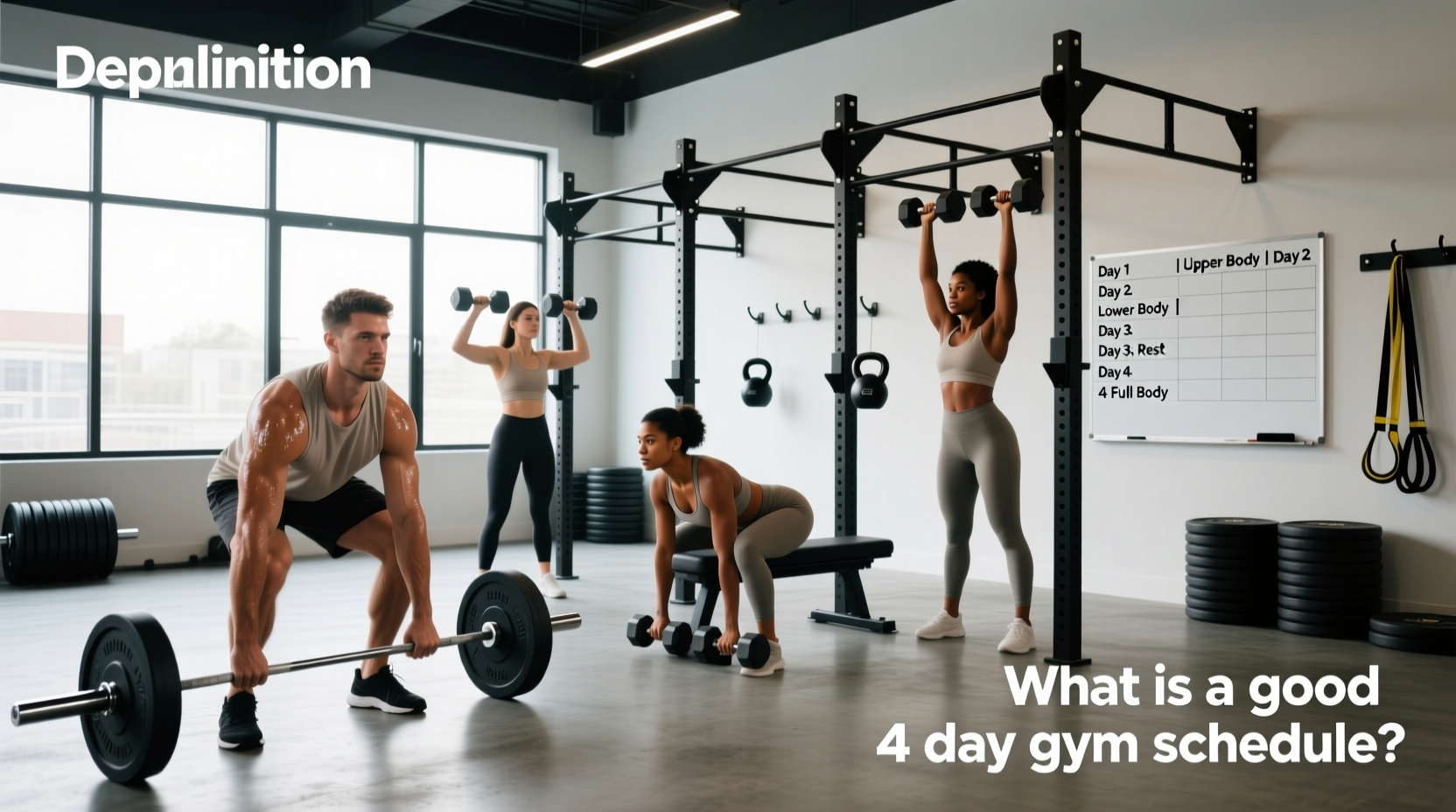 4 day strength training guide