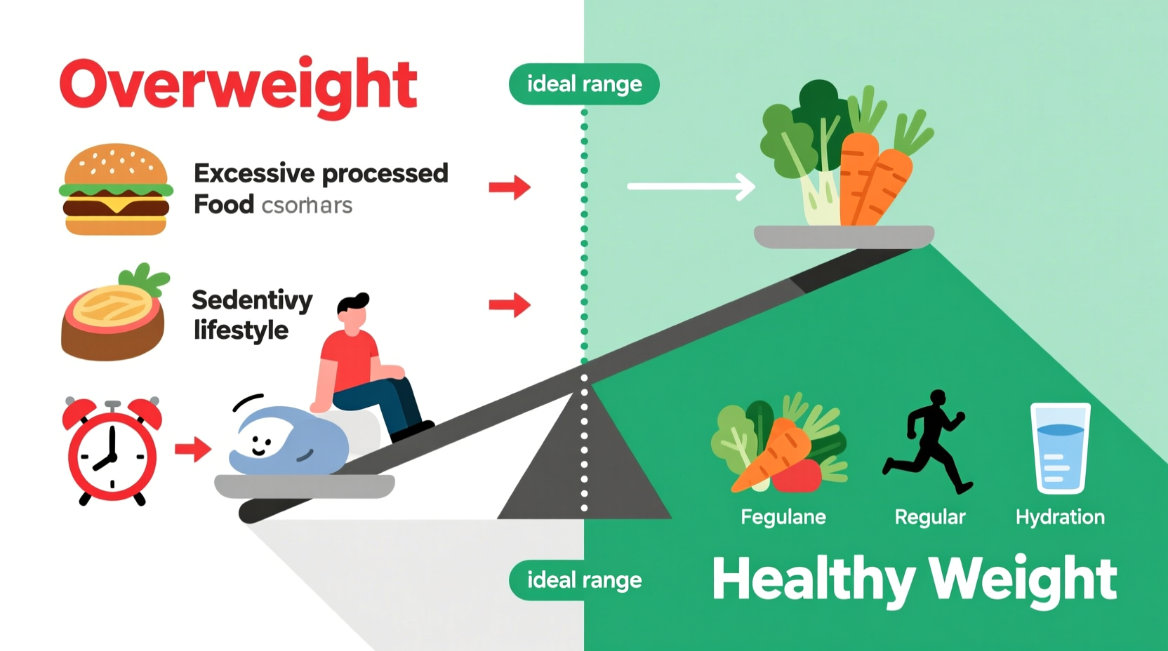 scale showing different weights reasons what to do