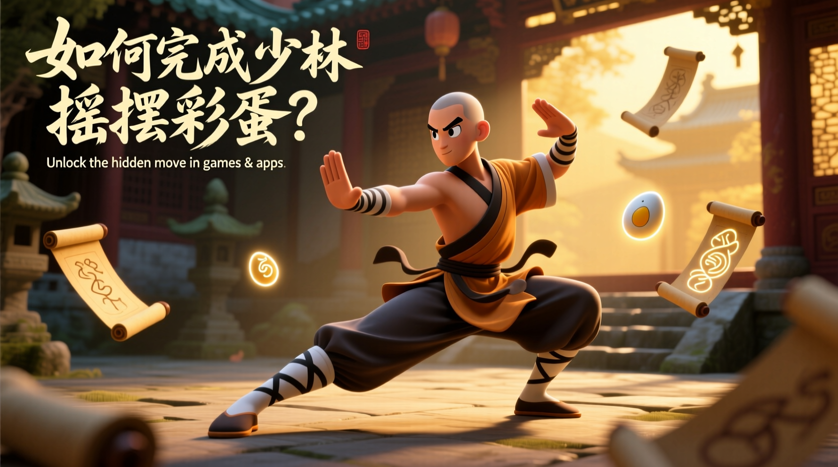how to do shaolin shuffle easter egg
