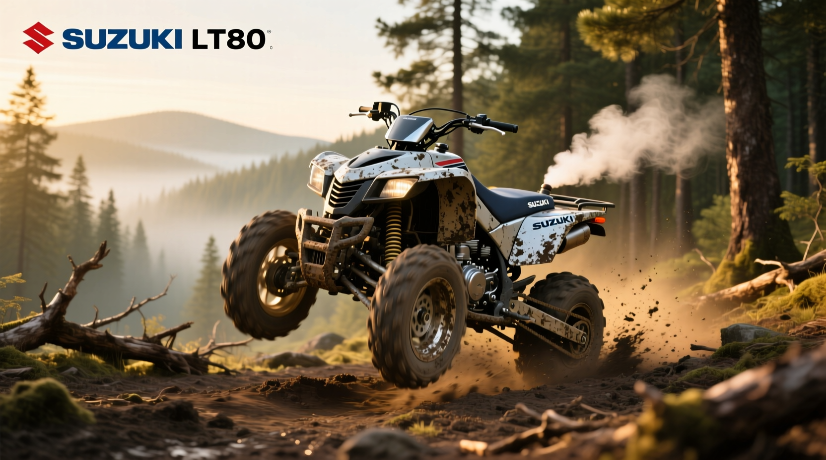 What Is the Top Speed of a Suzuki LT80 ATV?