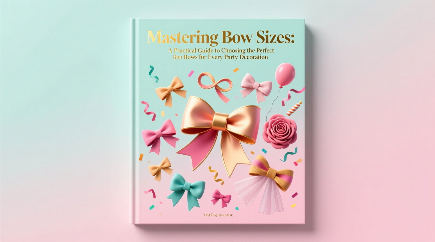 mastering bow sizes a practical guide to choosing the perfect bows for every party decoration