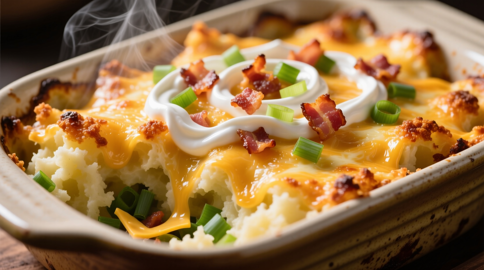 loaded baked potato casserole