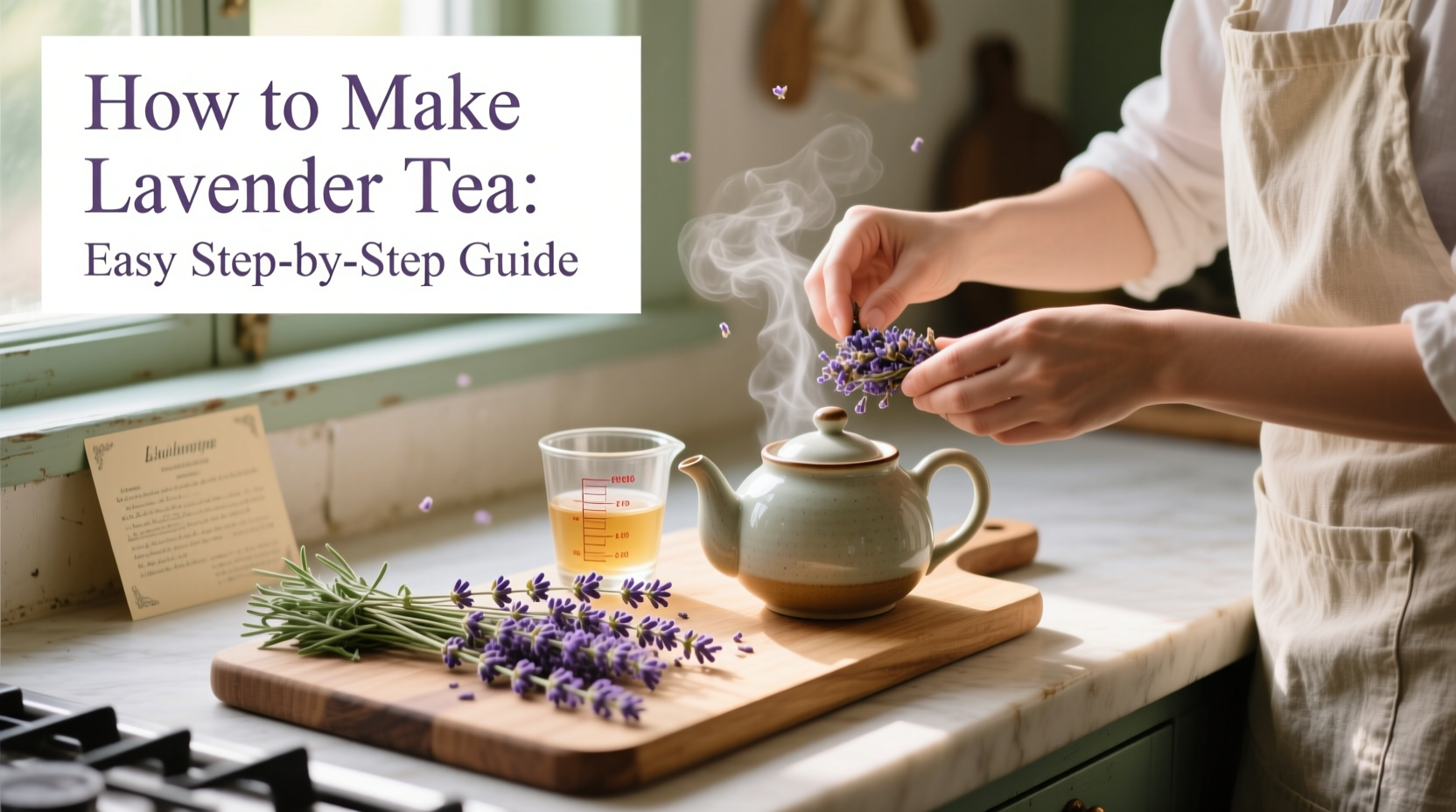 how do you make lavender tea