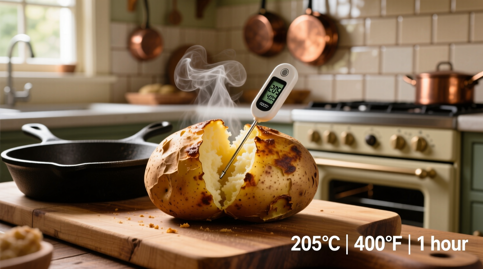 Baked Potato Temperature Guide: Perfect Results Every Time