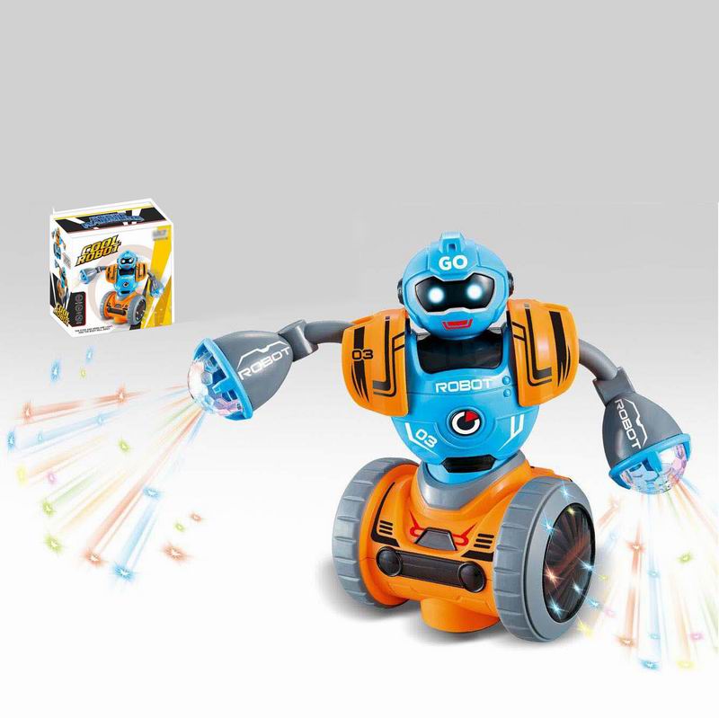 新游戏电子机器人玩具与声光智能机器人为孩子们 - buy toy robot