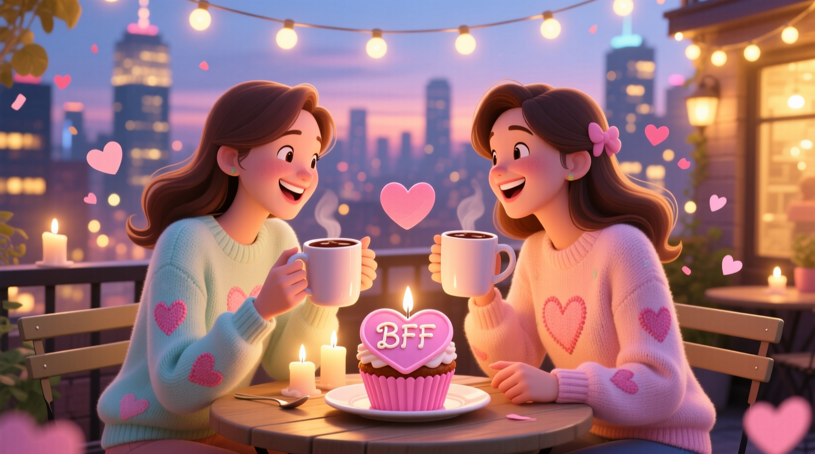 how to celebrate valentines day with your bff