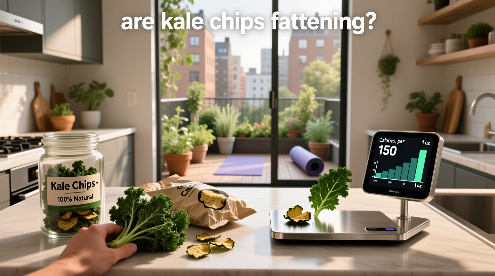 are kale chips fattening