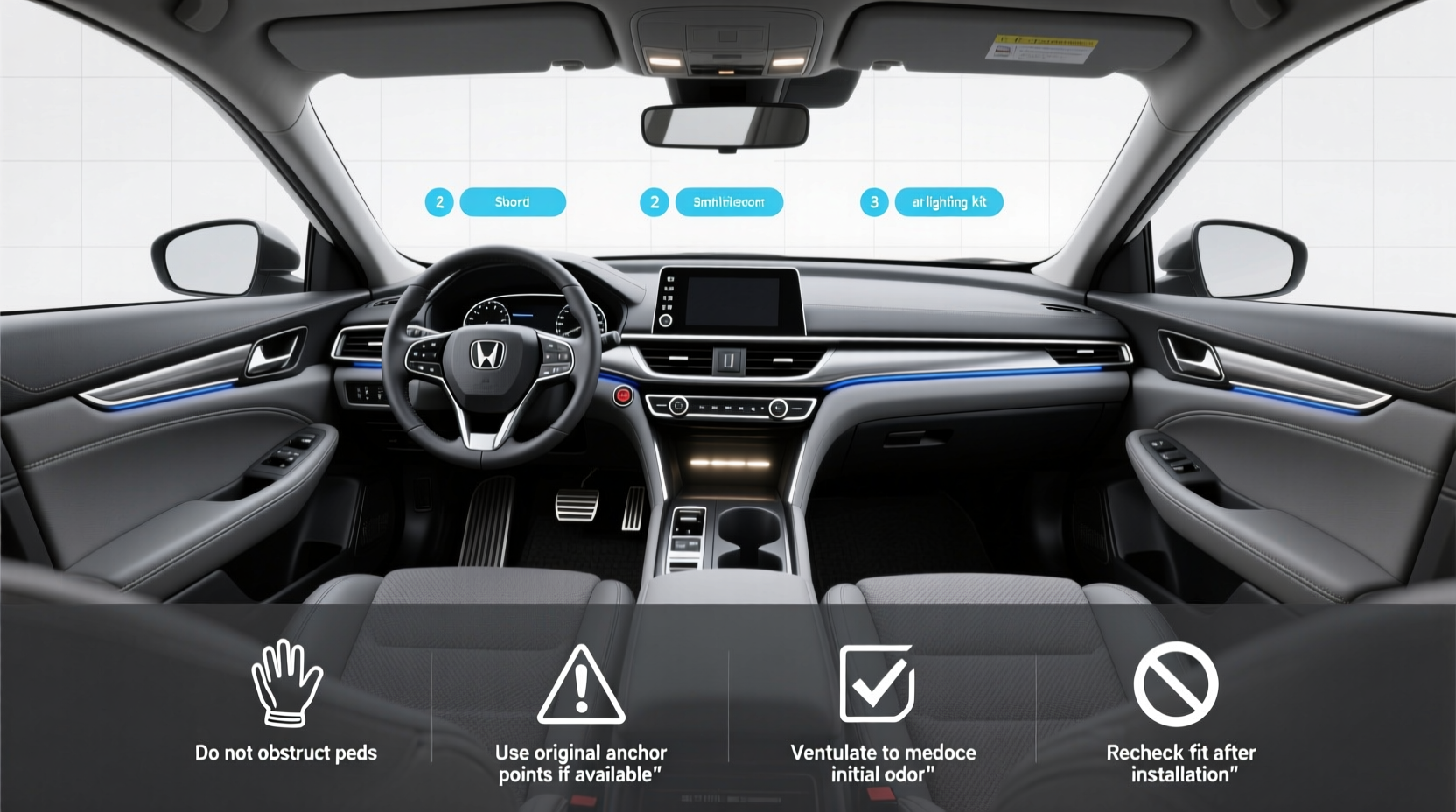 2018 Accord Ambient Lighting Kit Buying Guide