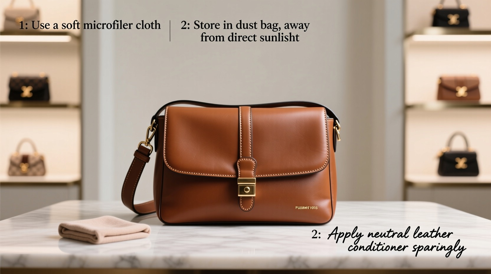 essential steps to safely clean and maintain your designer shoulder satchel