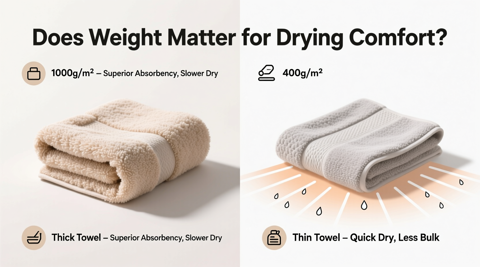 thick vs thin bath towels does weight really matter for drying comfort