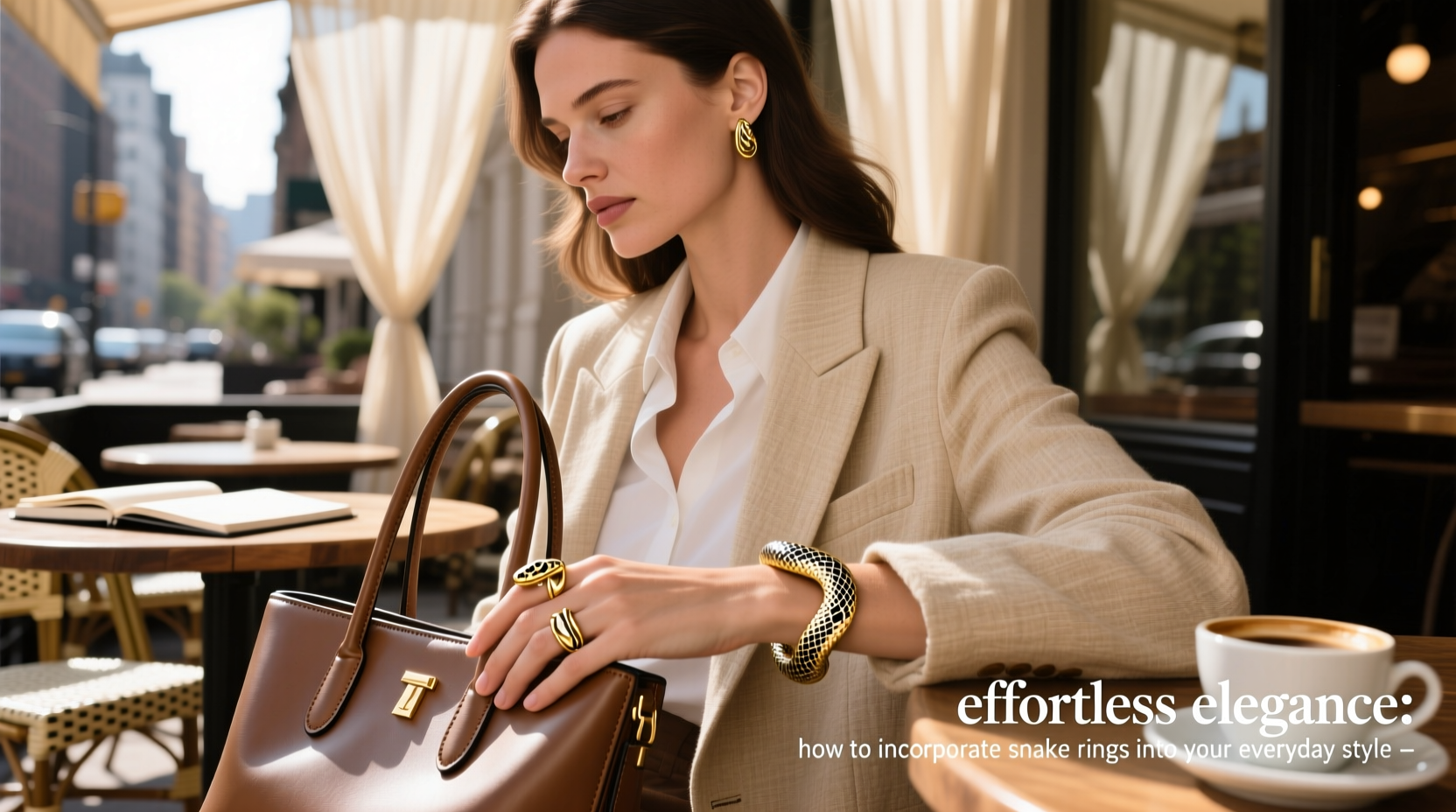 effortless elegance how to incorporate snake rings into your everyday style