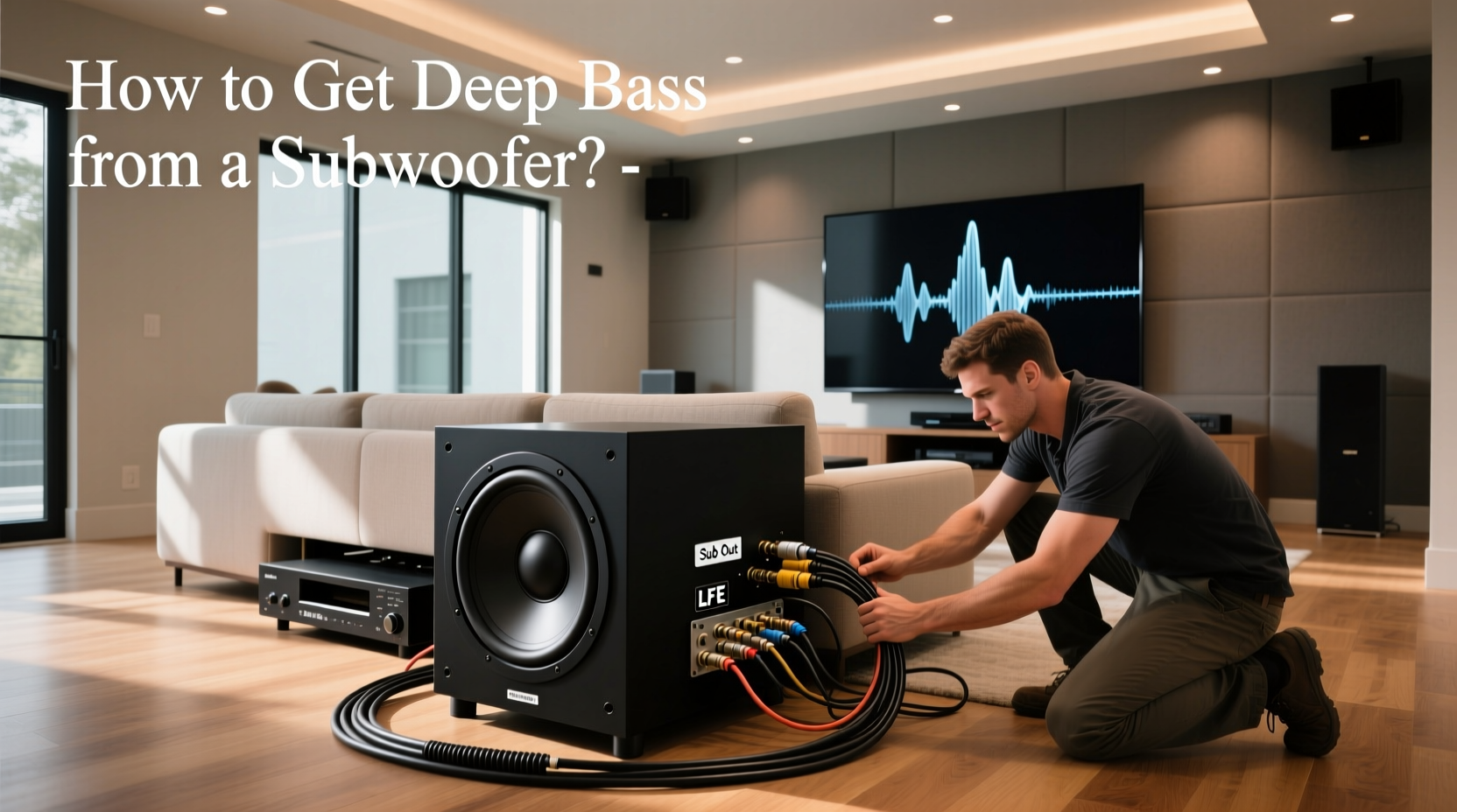How to Get Deep Bass from a Subwoofer: A Practical Guide