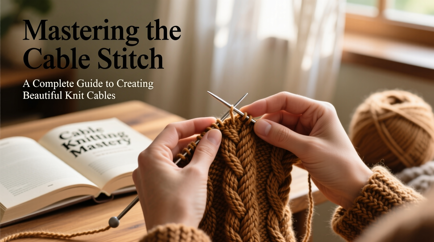 mastering the cable stitch a complete guide to creating beautiful knit cables