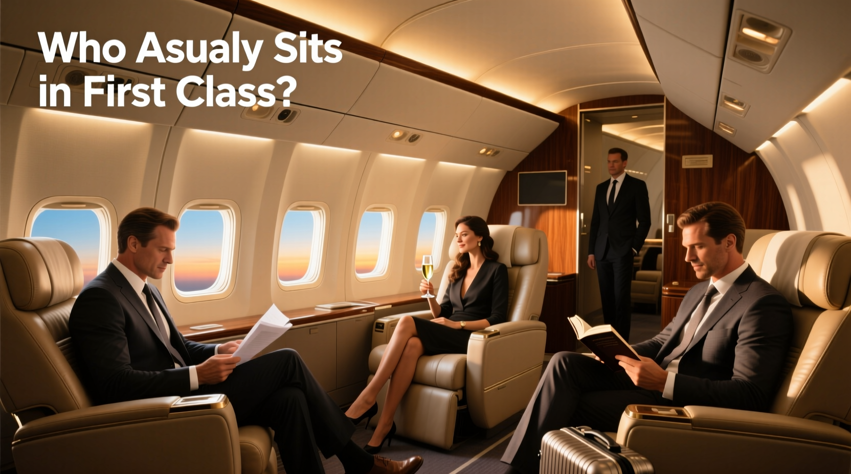 How to Choose Seat First Class, Who Usually Sits in First Class?