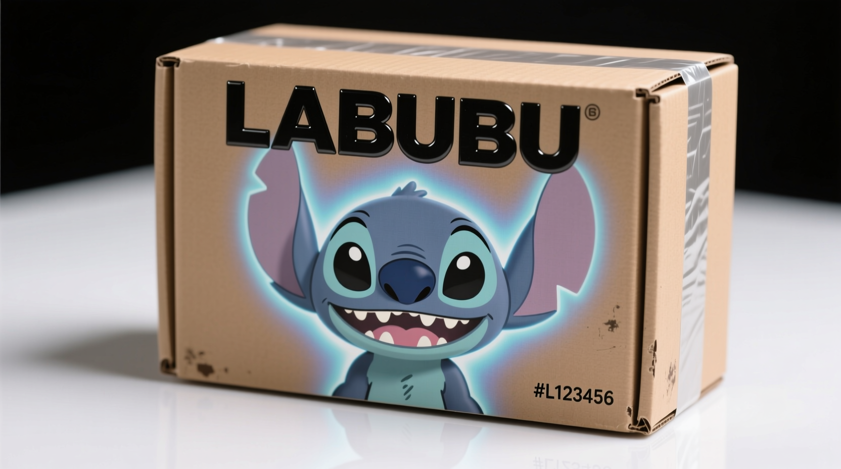 what does a legit labubu box look like
