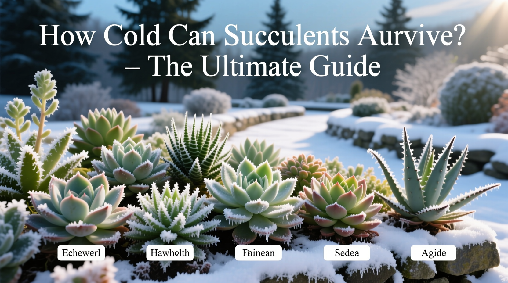 How Cold Can Succulents Survive? Ultimate Guide