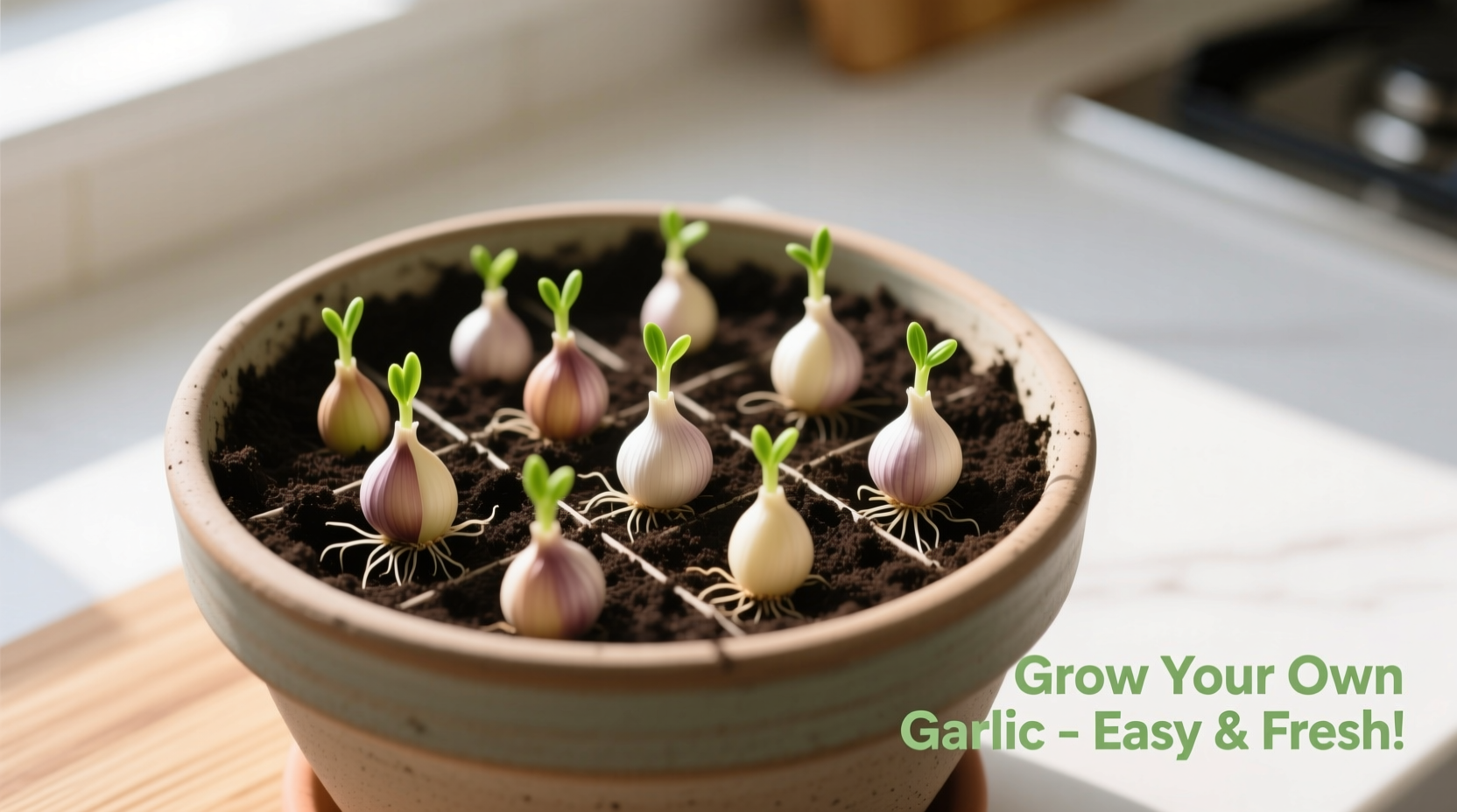 Grow Garlic Indoors: Complete Step-by-Step Guide