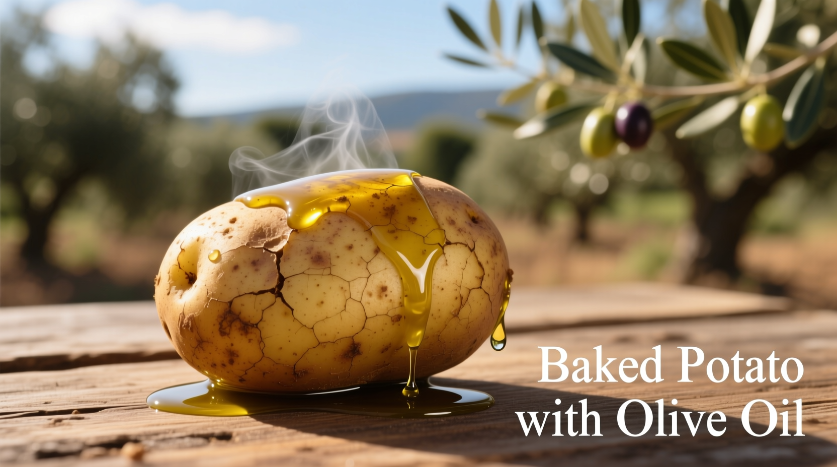 baked potato olive oil