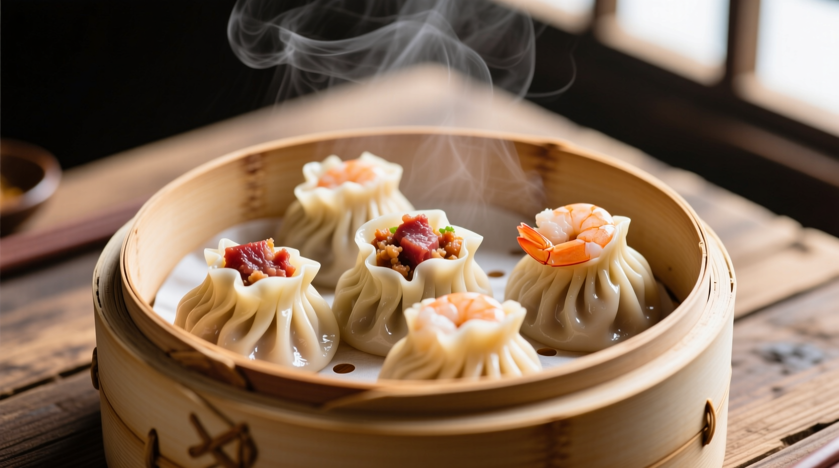 how to make chinese pork shrimp siu mai dumplings