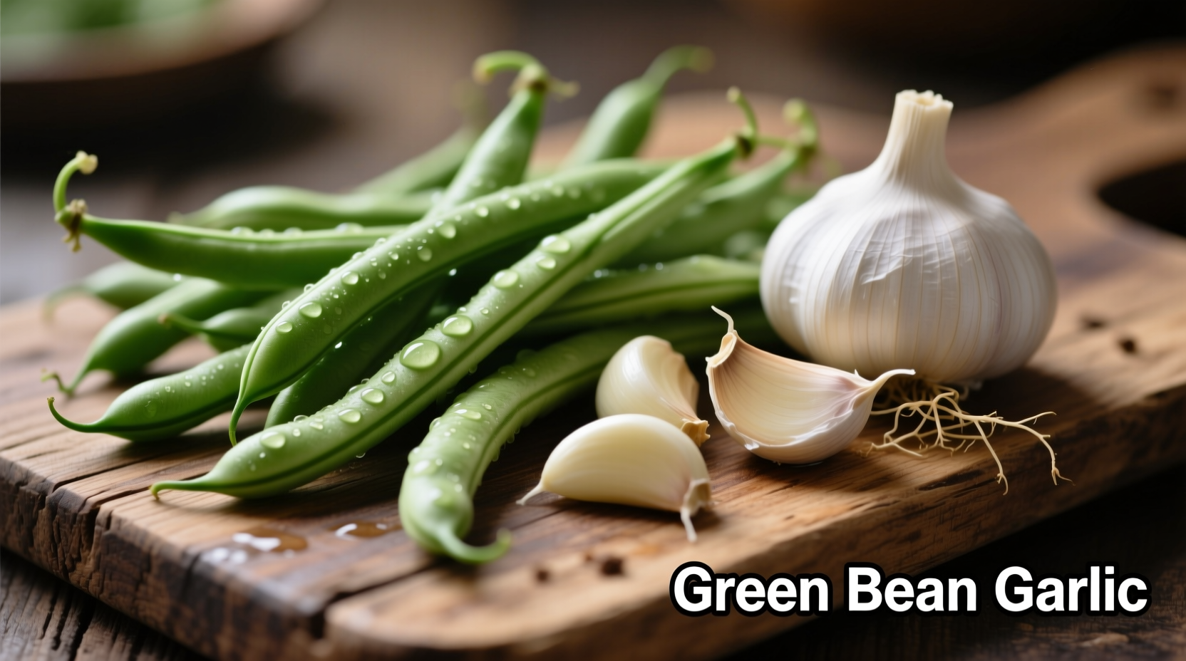 green bean garlic