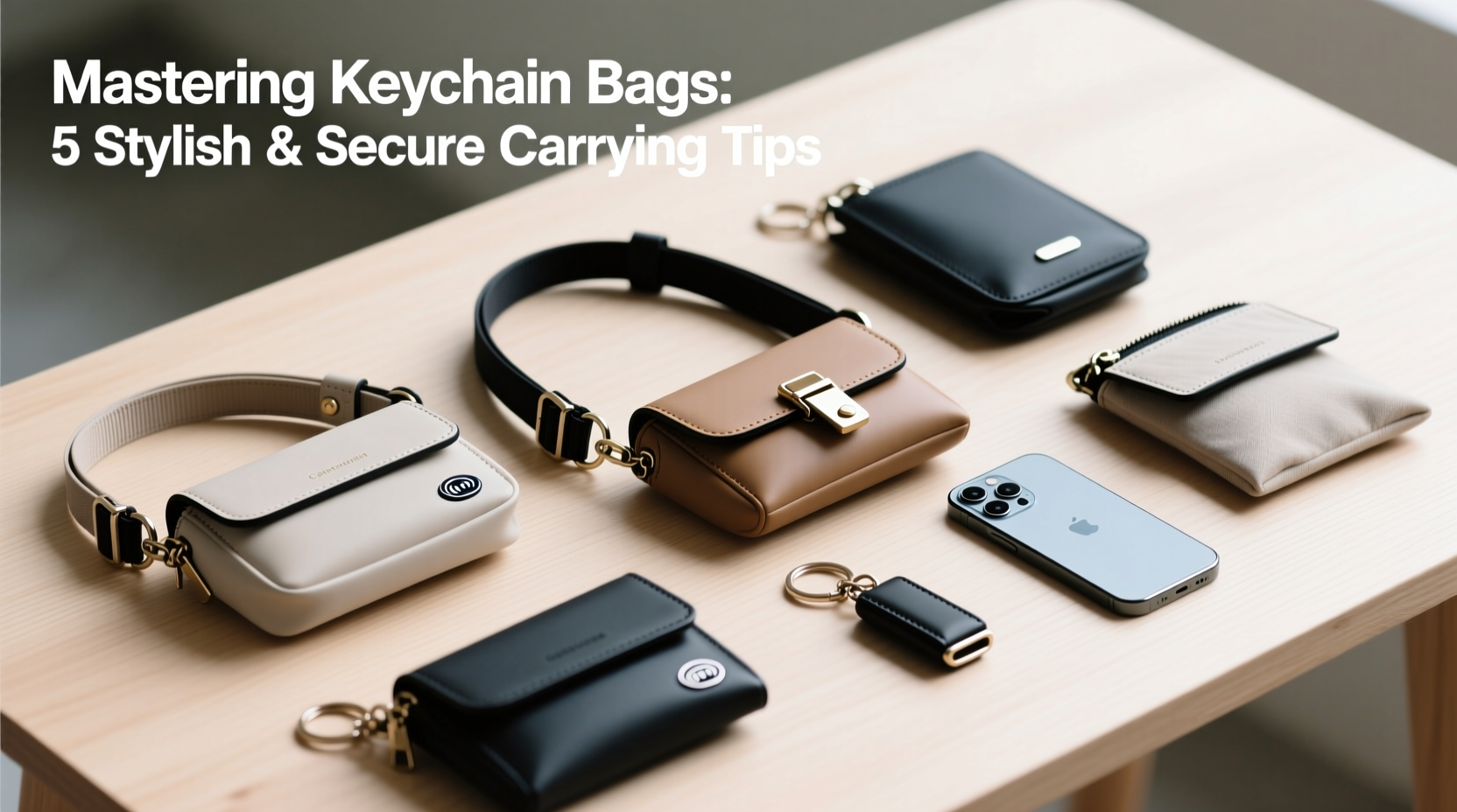 mastering keychain bags practical tips for stylish and secure carrying
