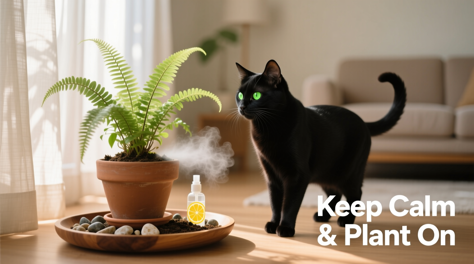 effective strategies to prevent cats from urinating in houseplants without stressing your pet 2