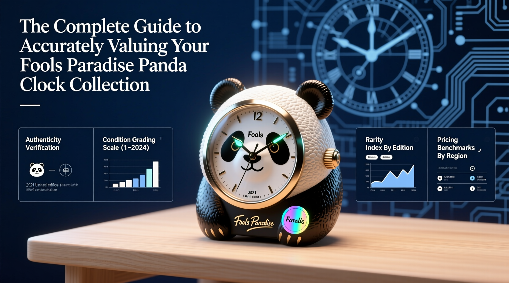 a complete guide to accurately valuing your fools paradise panda clock collection