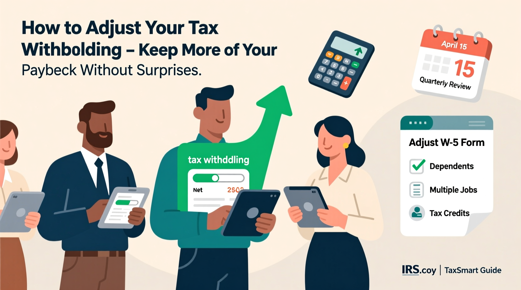 how to adjust your tax withholding to keep more of your paycheck without surprises