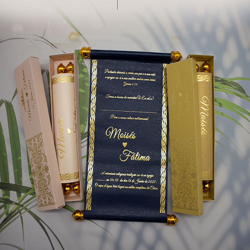 traditional wedding invite