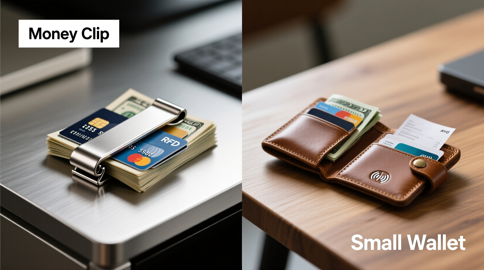 money clip vs small wallet which one is actually more practical