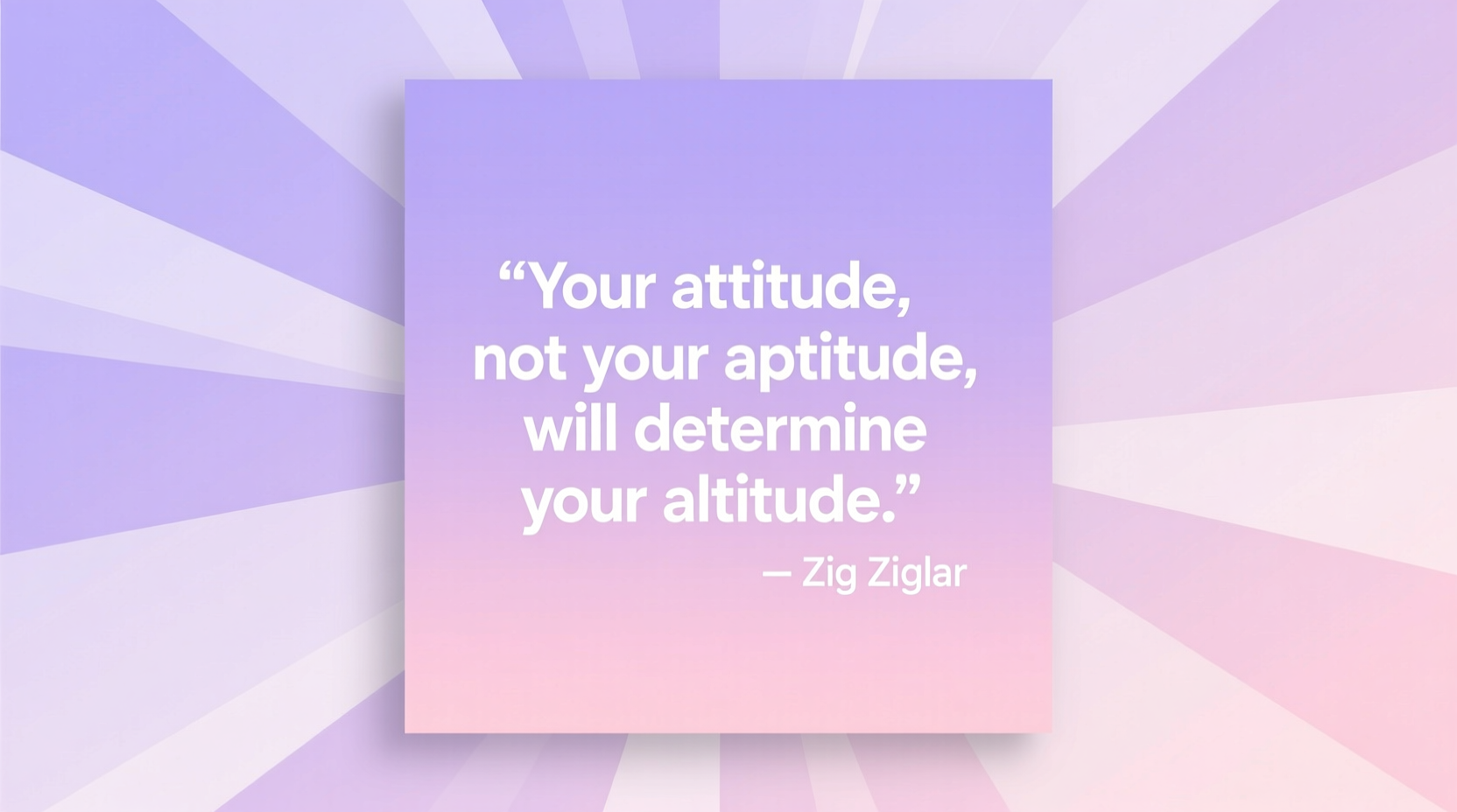 quotes about attitude