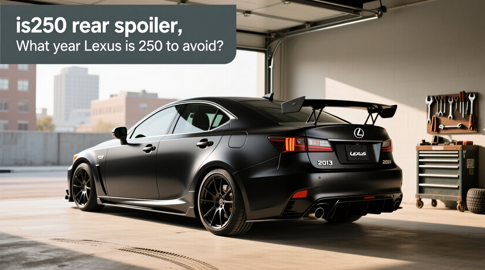 How to Choose IS250 Rear Spoiler, What Year Lexus IS 250 to Avoid?