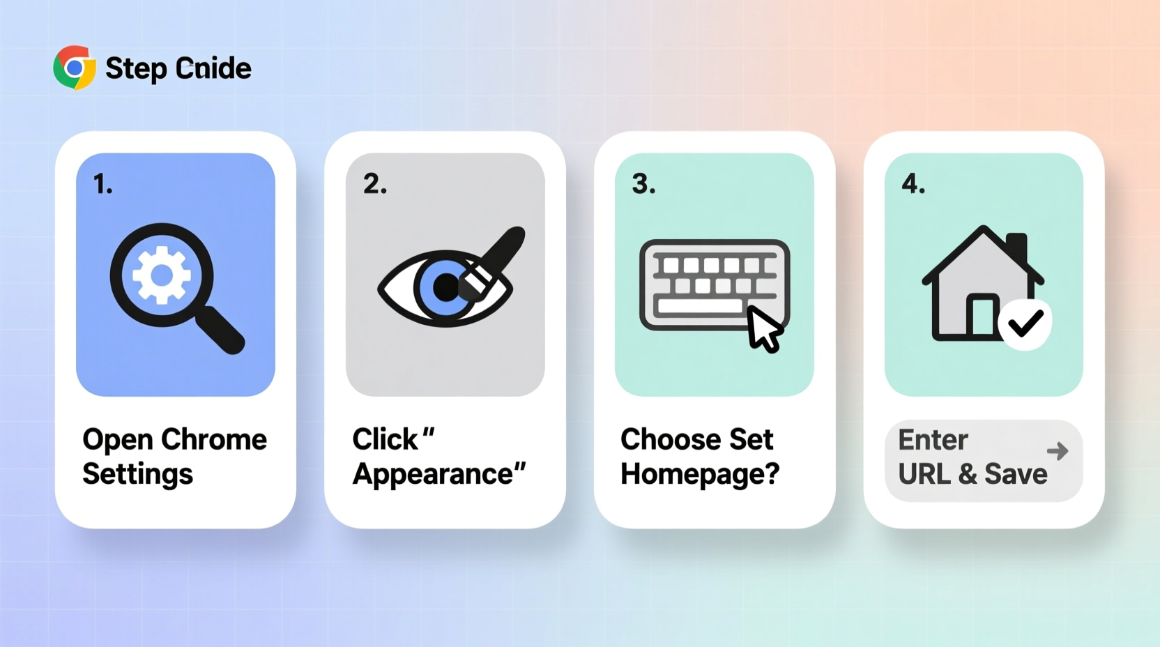 easy steps to customize and set your homepage in google chrome for faster browsing