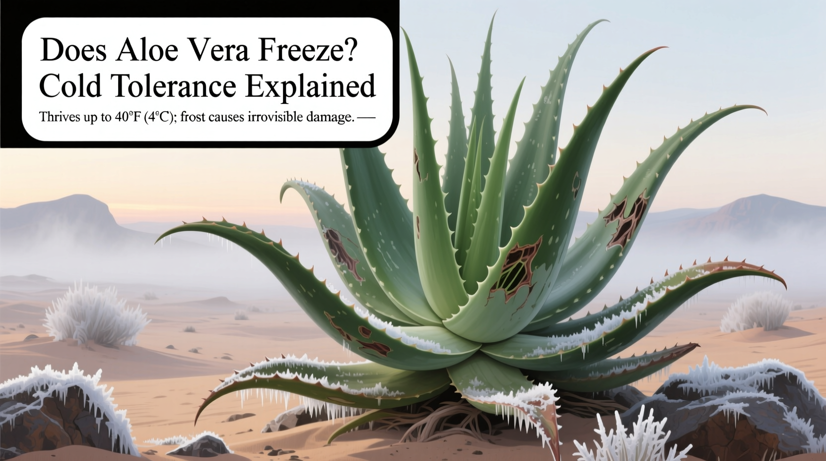 Does Aloe Vera Freeze? Cold Tolerance Explained
