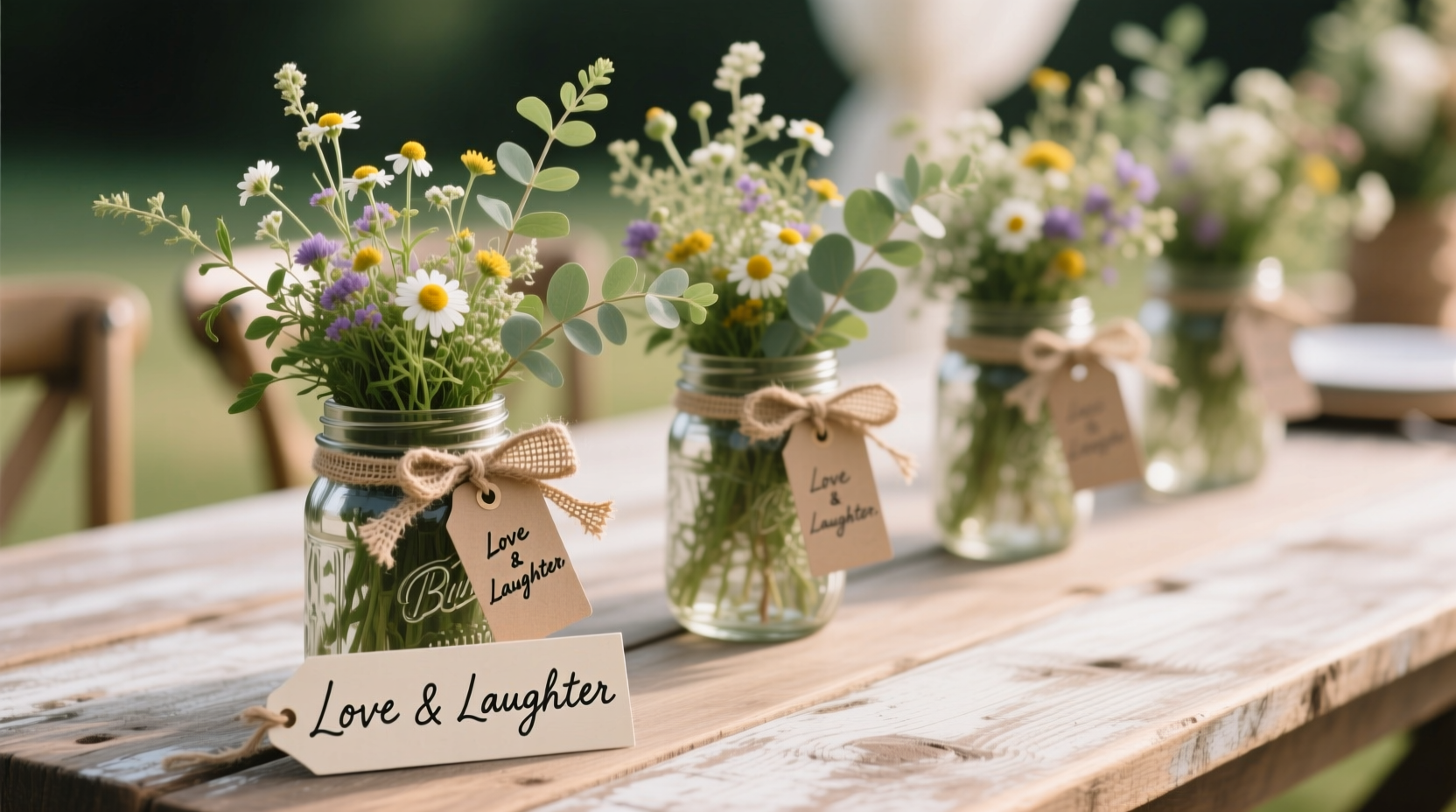 do it yourself wedding centerpieces on a budget