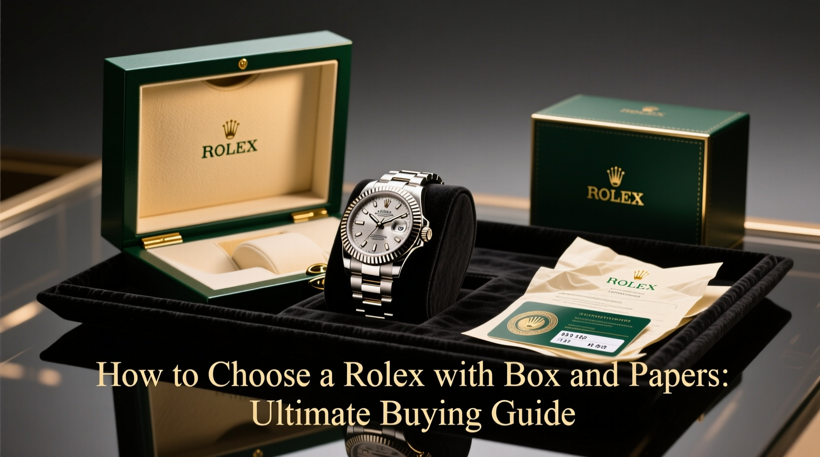Rolex Box Numbers Identification How to Choose a Rolex with Box and Papers: Ultimate Buying Guide